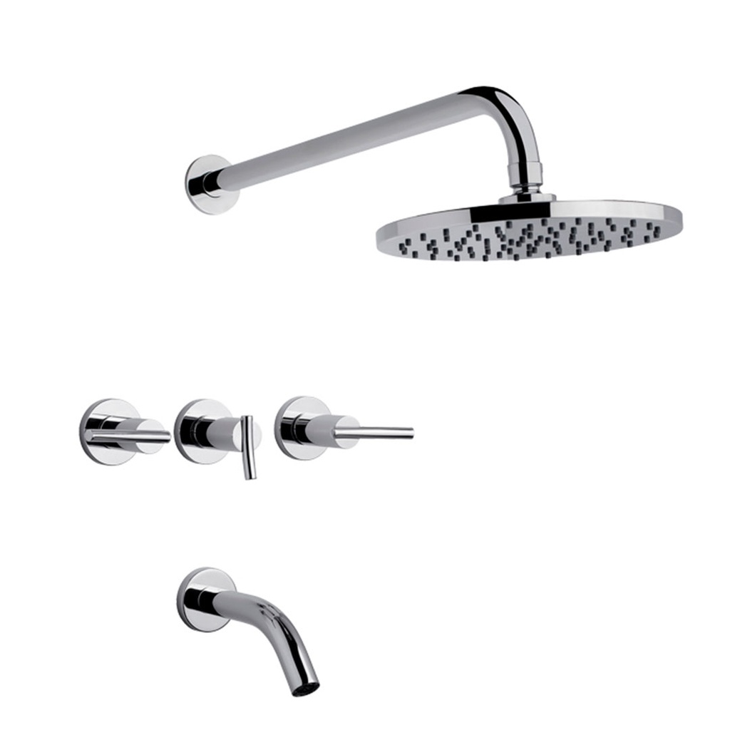 Grifería de Ducha con Transferencia FV Línea Libby Cromo 103/39