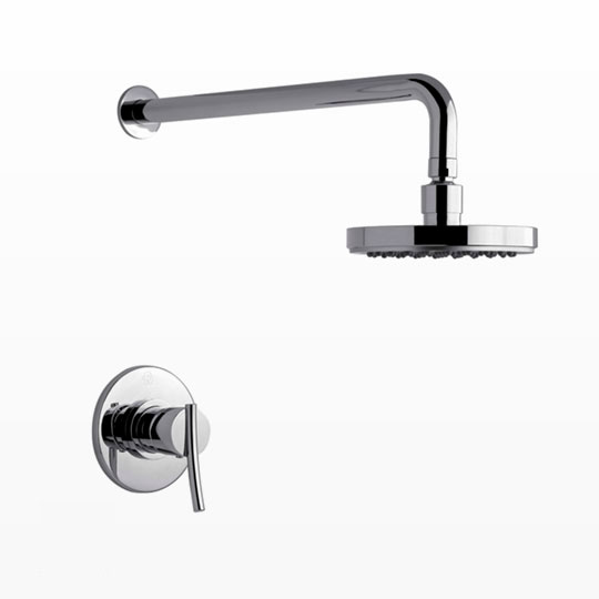 Grifería Monocomando de Ducha (Sin Transferencia) FV Libby Cromo 108/39