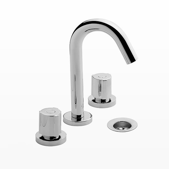 Grifería Doble Comando de Lavatorio FV Línea Radal Cromo 207/C7