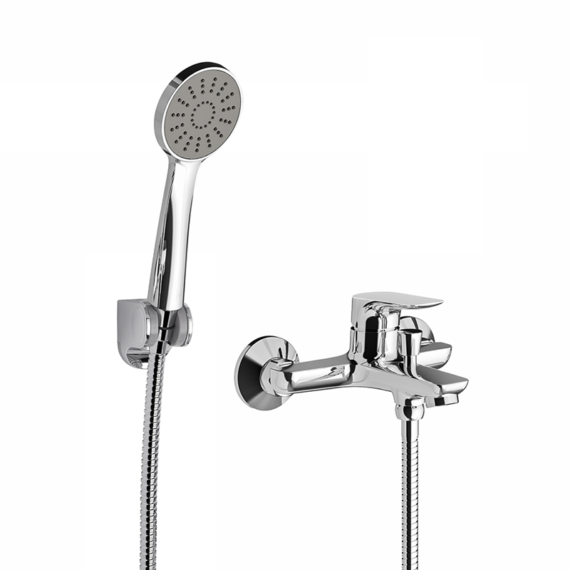 Grifería Monocomando Ducha Exterior c/Pico FV Jana Cromo 310/M1