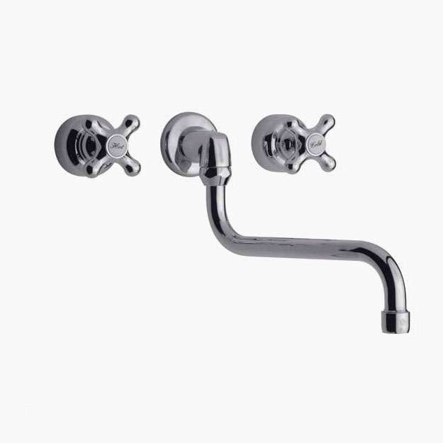 Grifería de Cocina de Pared FV Línea Malena Cromo 403/16