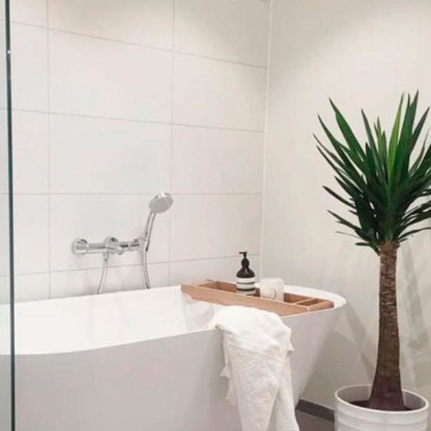 Revestimiento Alaska White Rectificado Brillante 30x90 (1ra Calidad)