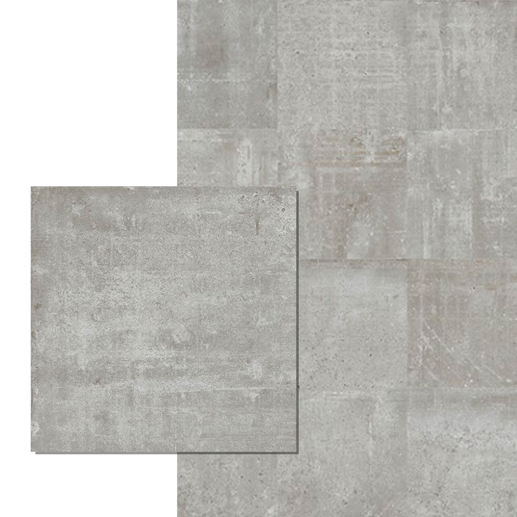 Porcelanato Alberdi Brickell Grey 80x80 (1ra Calidad)