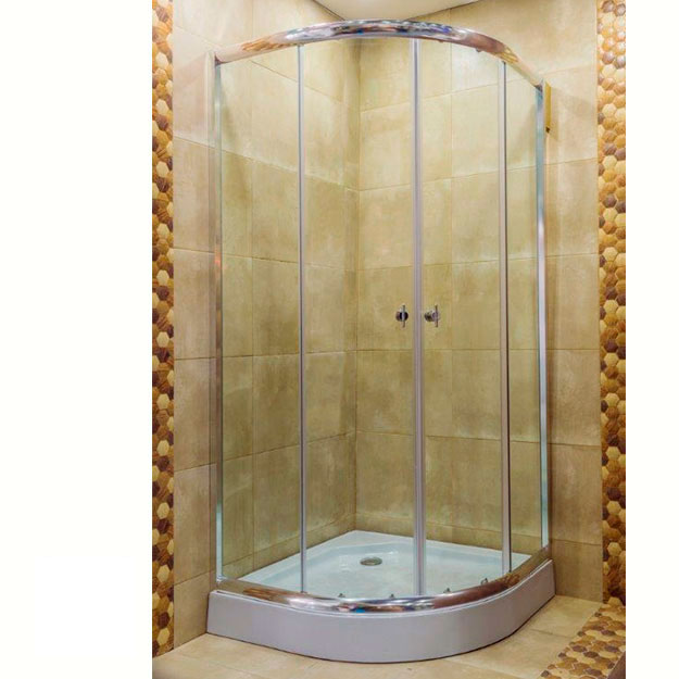 Cabina de Ducha Box Curva 80x80 Transparente FSMBC8CC