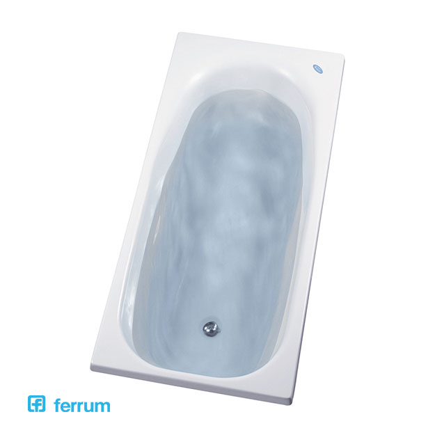 Bañera Ferrum Atuel 150x70x40cm Blanca BA15