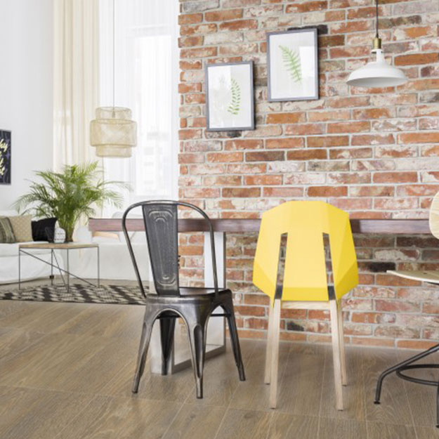 Porcelanato Alberdi Castaño Rectificado 20x80 (1ra Calidad)