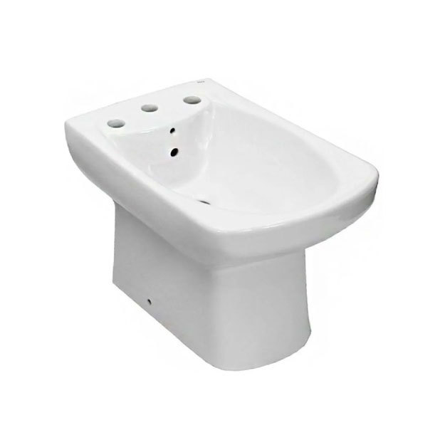 Bidet 3 Agujeros Roca Línea Dama Senso Blanco
