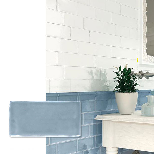 Revestimiento Dune Atelier French Blue 7.5x15