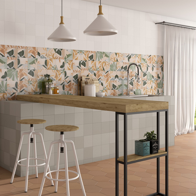 Revestimiento Hexagonal Dune Chicago Ginger 21.5x25