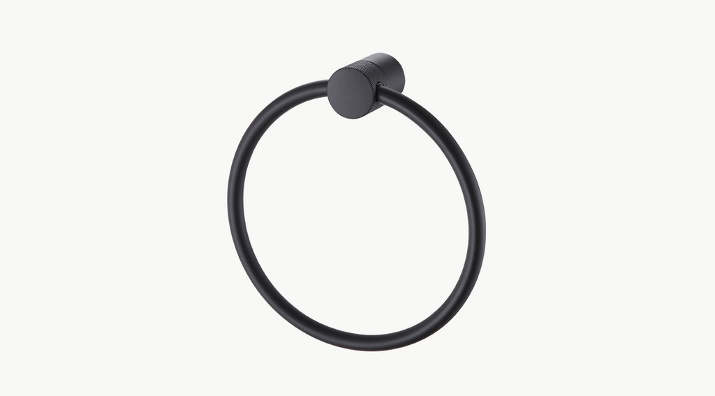 Toallero Aro Peirano Línea Fabric Black 17020N