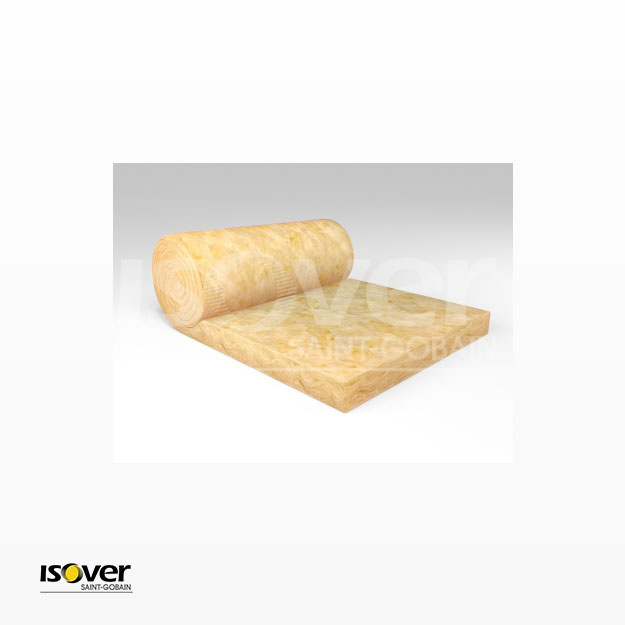 Aislante Fieltro Liviano Isover 50mm (Rollo 21.60m²)
