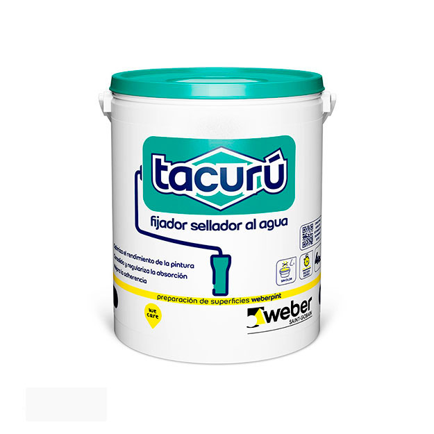 Fijador Sellador al Agua Tacurú (Balde 4L)
