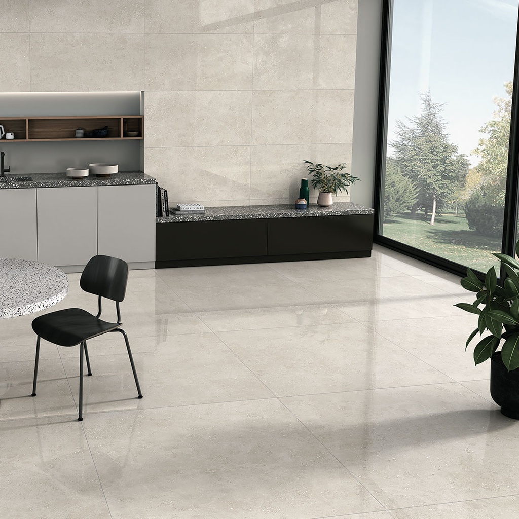 Porcelanato STN Flax Cream Pulido 60x120