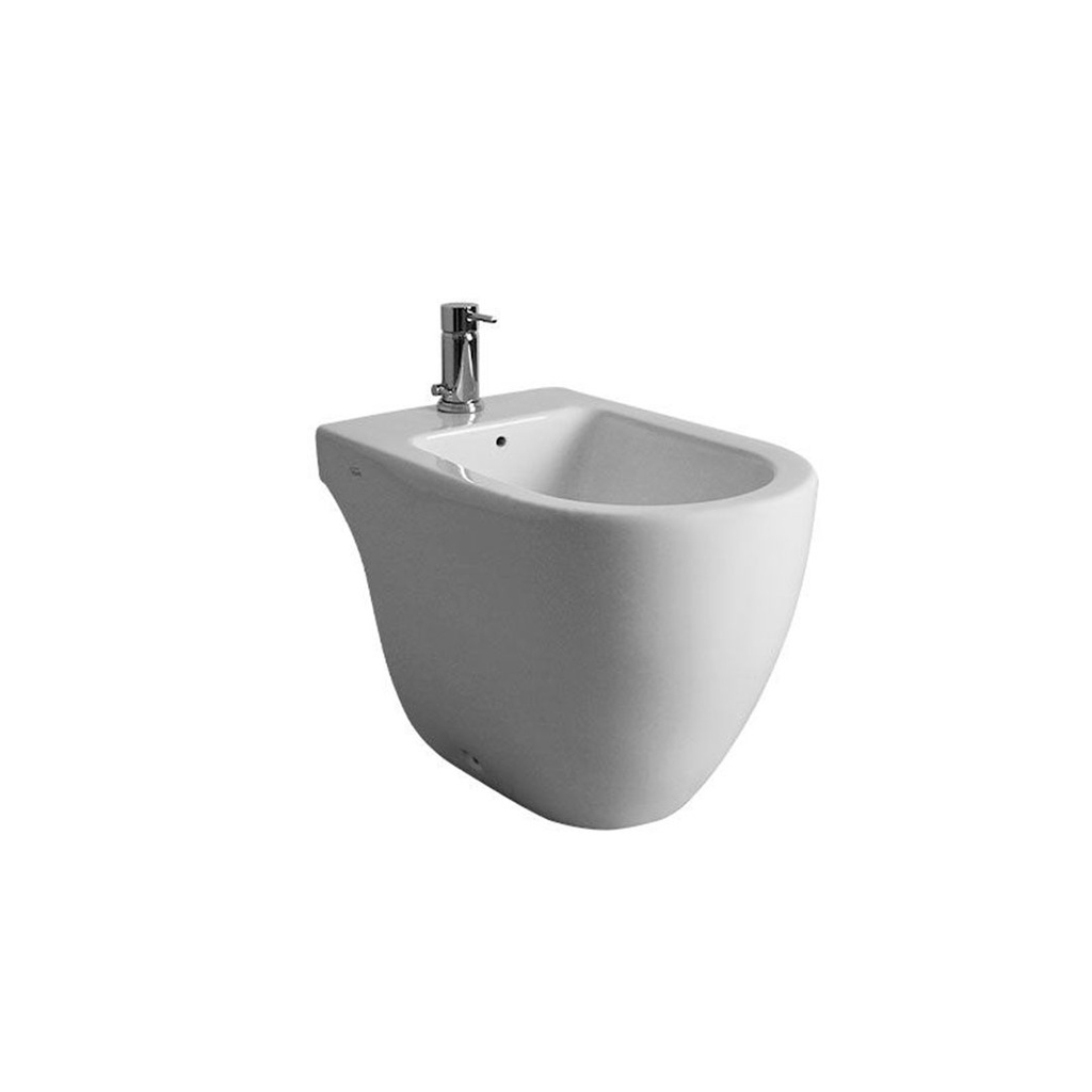 Bidet 1 Agujero Ferrum Línea Fontana Blanco BOA1J-B