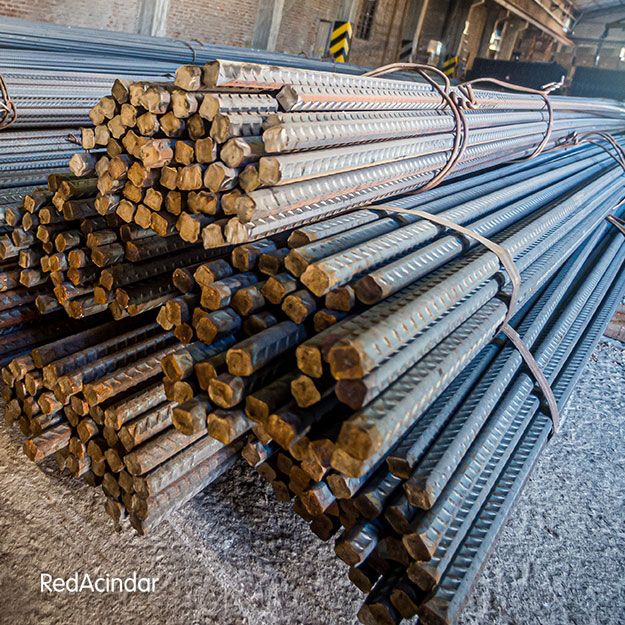 Barra de Hierro de Construcción Acindar 6mm (Tira 12m)