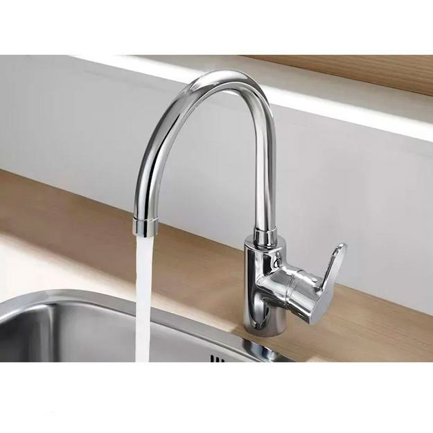 Grifería Monocomando de Cocina Pico Alto Roca L20