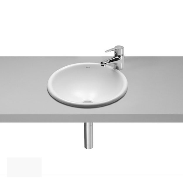 Bacha de Encimera Roca Foro 40cm Blanco