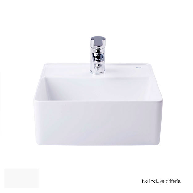 Bacha de Apoyo Roca Kira Plus 35cm Blanco