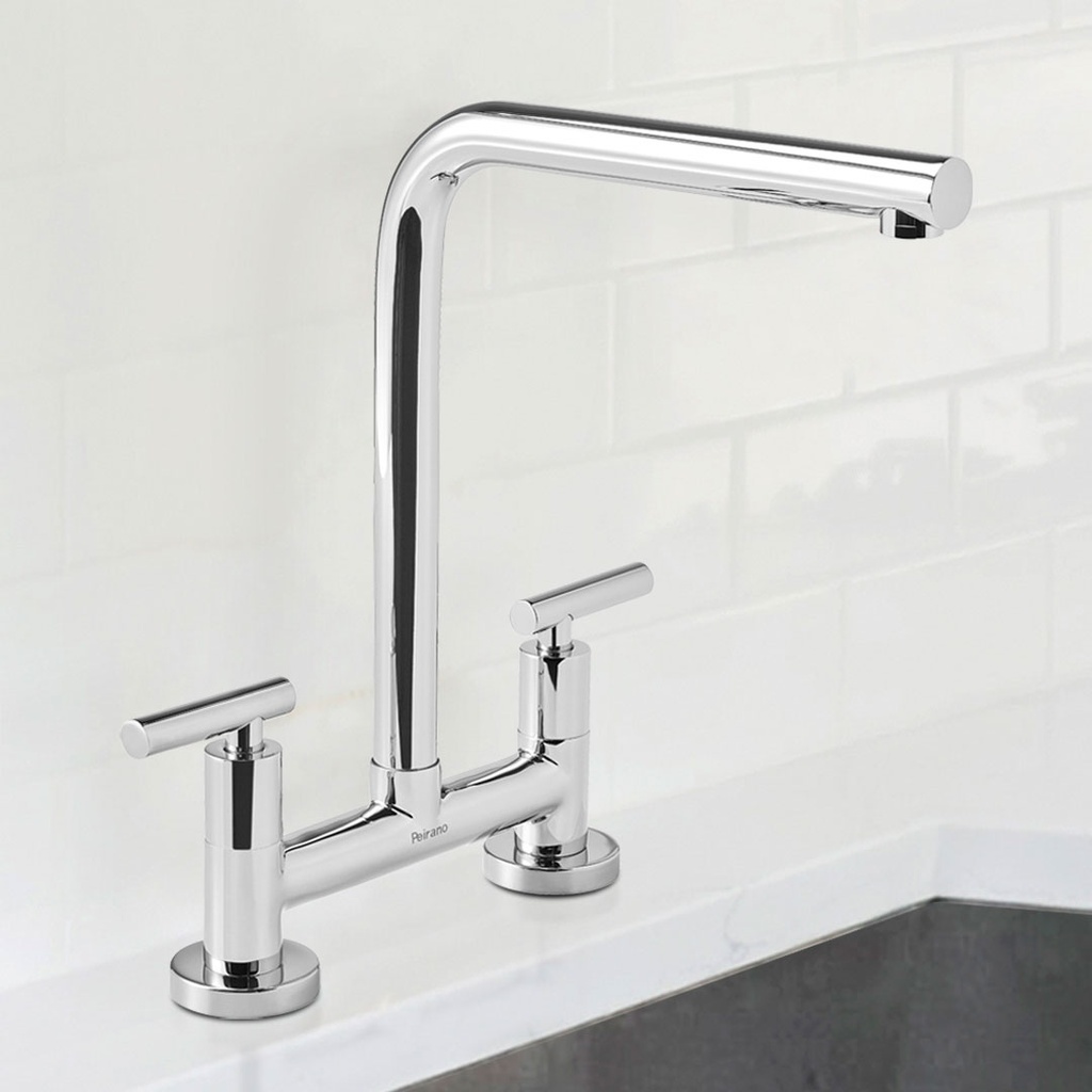 Grifería de Cocina de Mesada Bimando Peirano Mallorca Cierre Cerámico 51-131