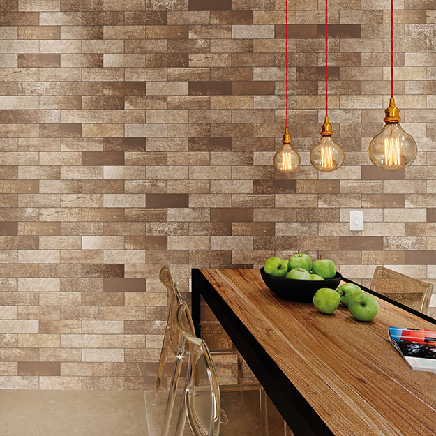 Porcelanato My Bricks Steel BW 7.7x24 59815