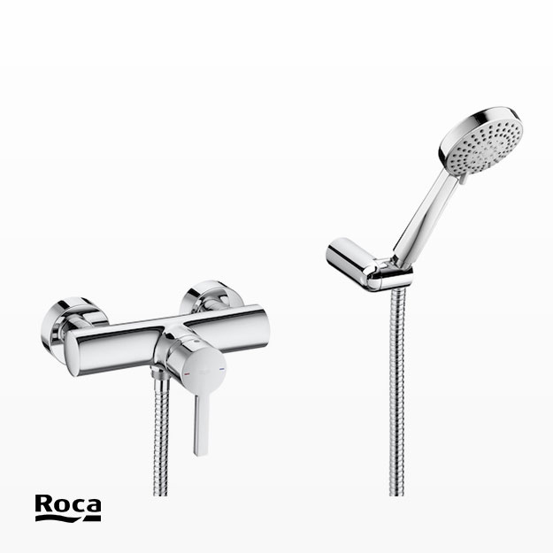 Grifería Ducha Exterior Roca Línea Naia