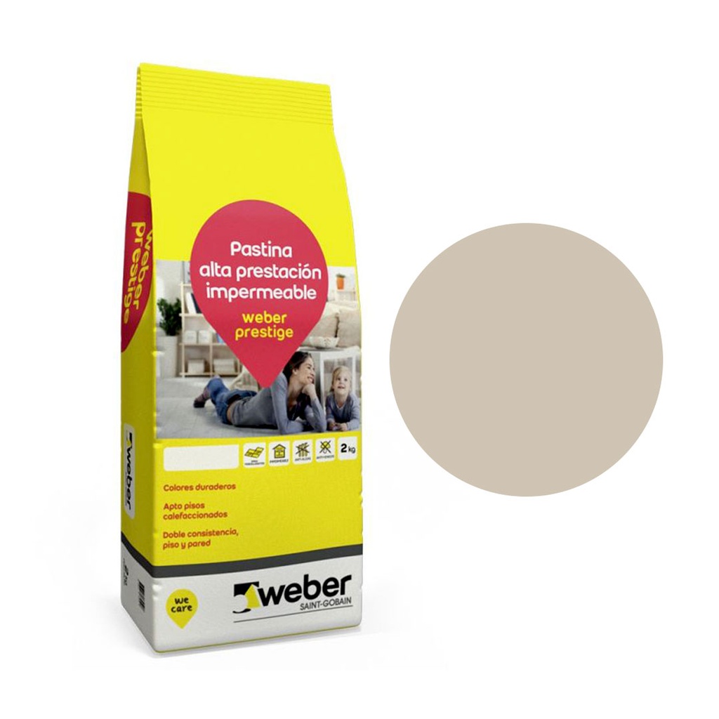 Pastina Weber Prestige Color Champagne (Bolsa 2kg)