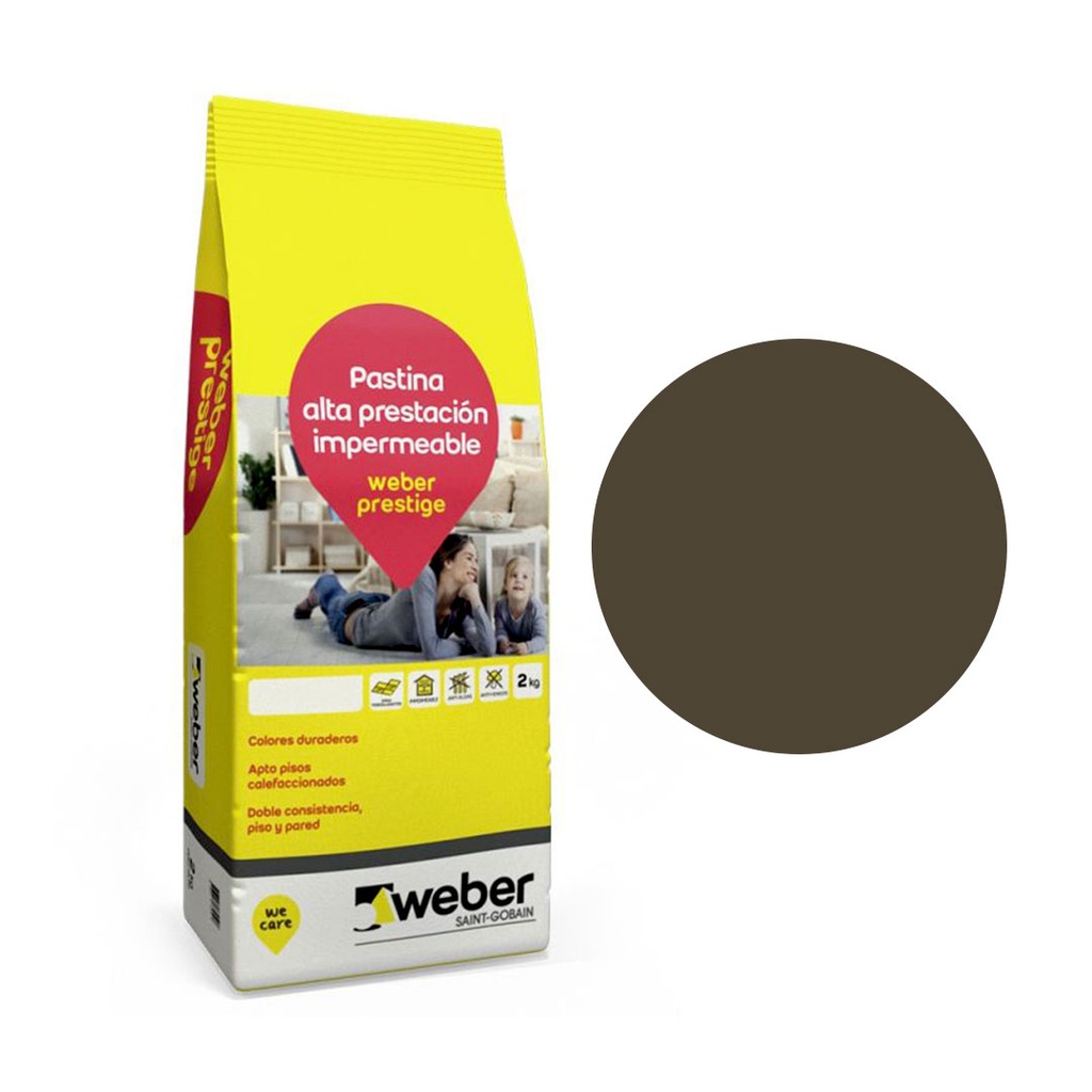 Pastina Weber Prestige Color Habano (Bolsa 2kg)