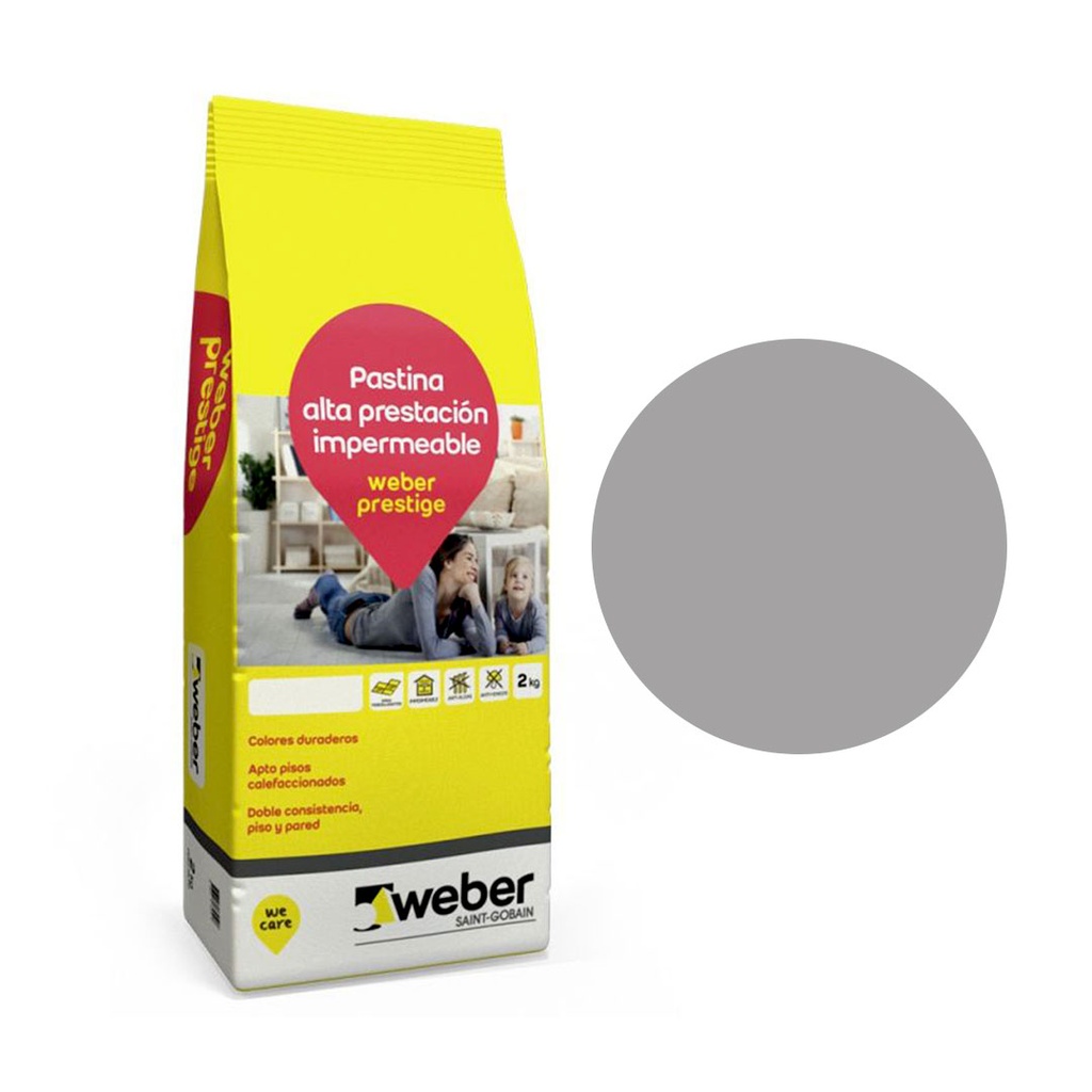Pastina Weber Prestige Color Plata (Bolsa 2kg)