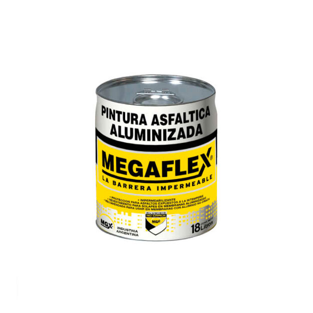 Pintura Aluminizada Megaflex (Lata 1L) PAL1