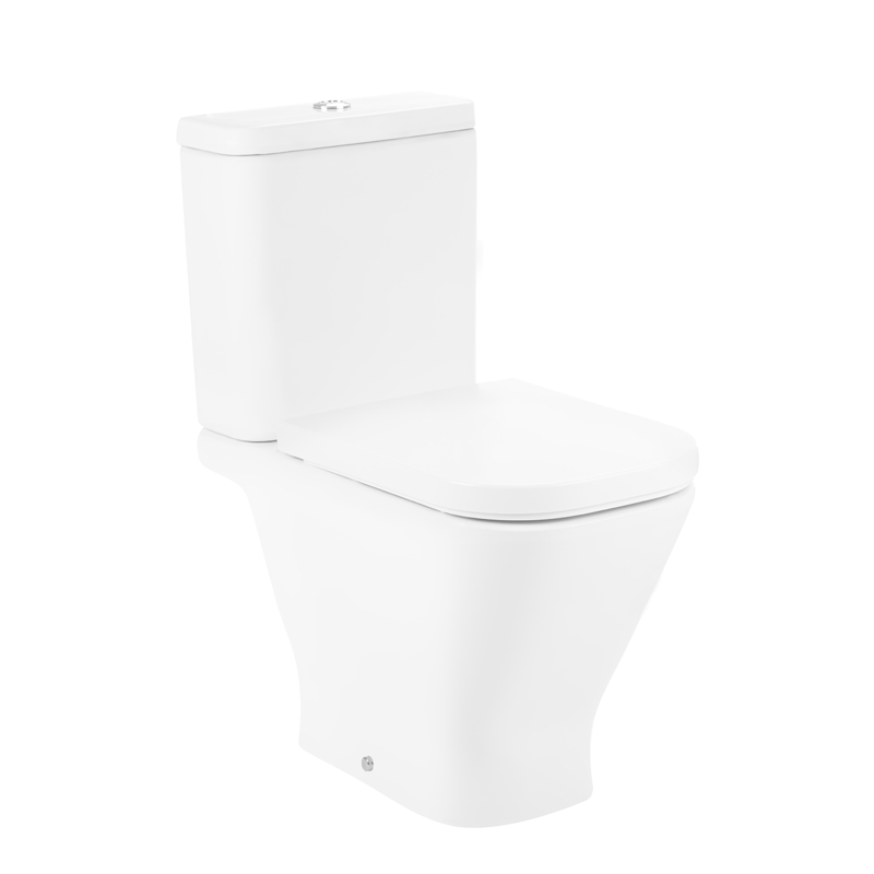 Inodoro Largo Roca Línea The Gap Blanco