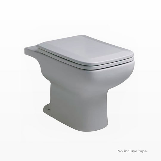 Inodoro Corto Ferrum Línea Trento Blanco IECMJ