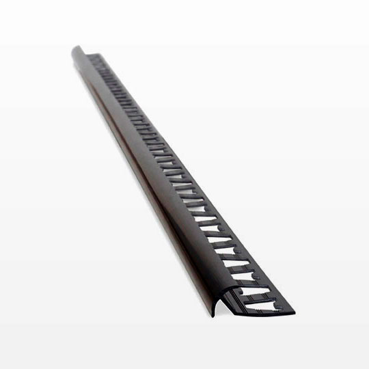 Varilla PVC Plus 9mm Negro (Tira 2.44m) 0228