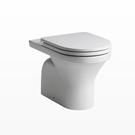 Inodoro Corto Ferrum Línea Varese Blanco IJCMJ