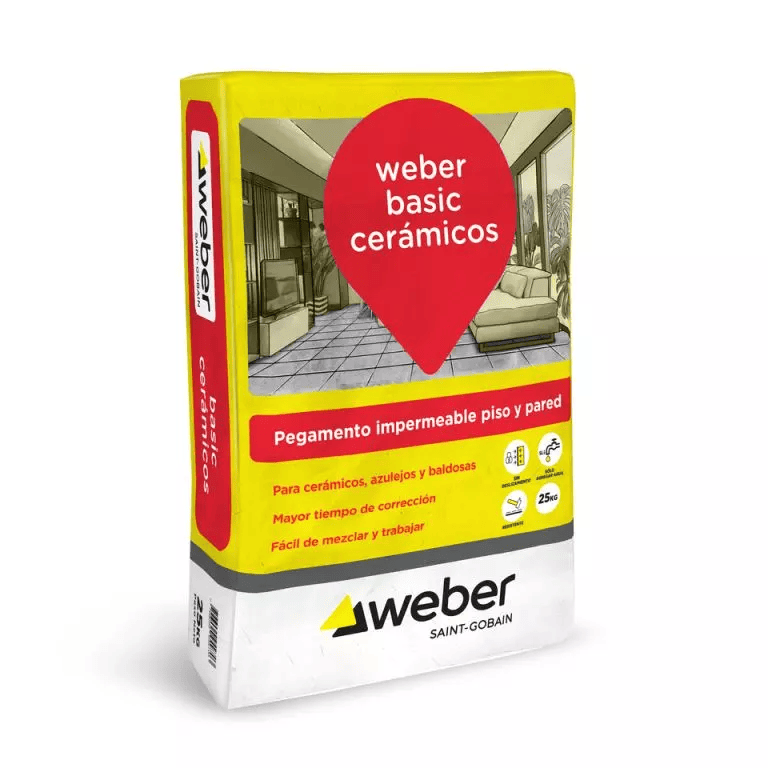 Pegamento Weber Basic (Bolsa 25kg) 92-0021