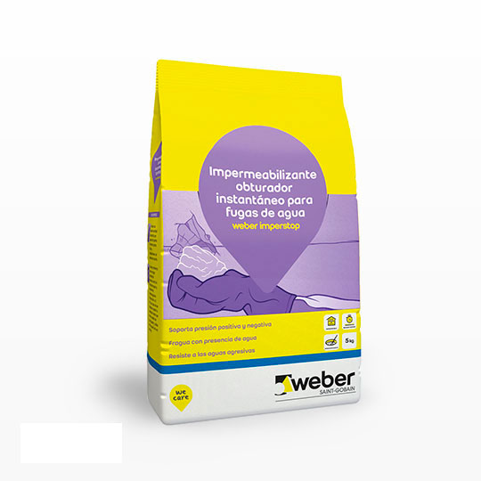 Mortero Obturador Weber Imperstop (Balde 5kg)