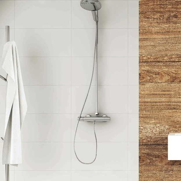 Revestimiento Portinari White Plain Mate Rectificado 30x60 (2.04) 55362