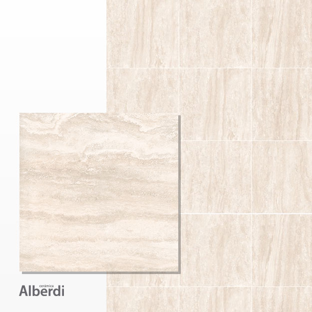 Porcelanato Alberdi Zen Bianco 60x60 (1ra Calidad)