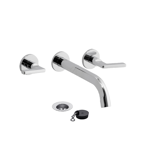 [17363] Grifería de Pared para Lavatorio FV Línea Arrayán Cromo 203/H6