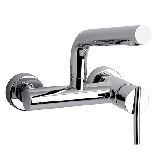 [37829] Grifería Monocomando de Cocina de Pared FV Libby Cromo 406.03/39
