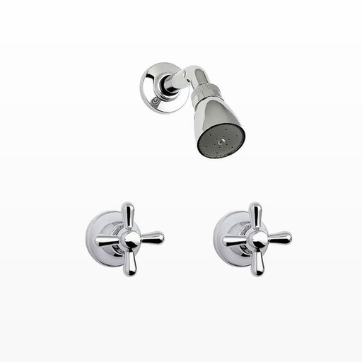 [51219] Grifería de Ducha (Sin Transferencia) Peirano Ares Cromo 474/CR