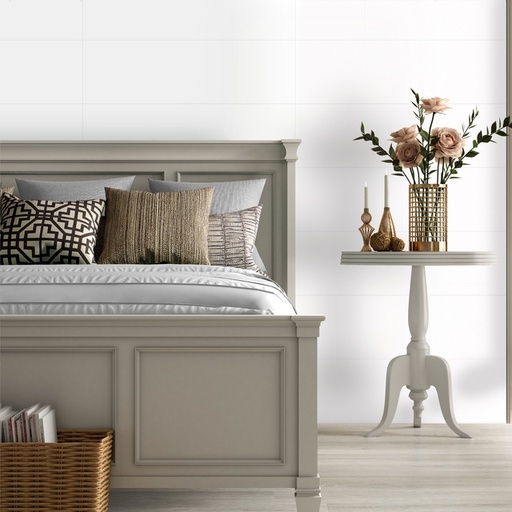 [300380] Revestimiento Artico White Rectificado Mate 30x90 (1ra Calidad)