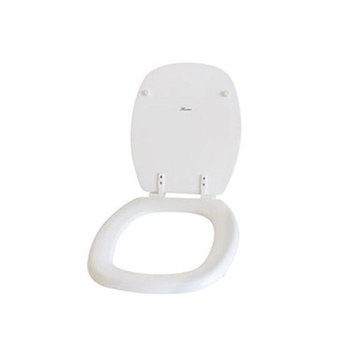 [17898] Asiento de Inodoro Flowater Línea Monaco Herraje Nylon