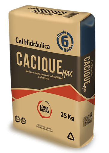 [3305] Cal Hidratada Cacique (Bolsa 25kg)