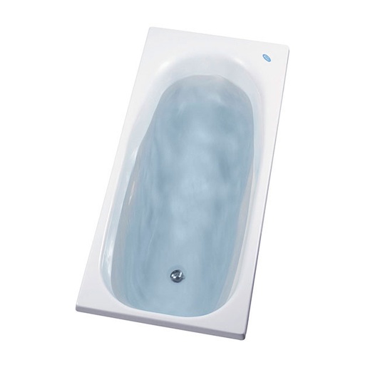 [12736] Bañera Ferrum Atuel 160x70x40cm Blanca BA16
