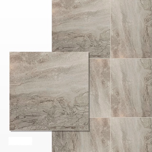 [11609] Cerámico Alberdi Catalunya Gris 46x46 (1ra Calidad)