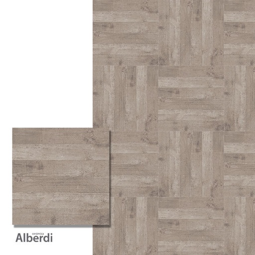 [70045] Porcelanato Alberdi Concrete Grey 62x62 (1ra Calidad)