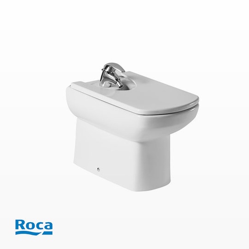 [26888] Bidet 1 Agujero Monobloque Roca Dama Senso Blanco