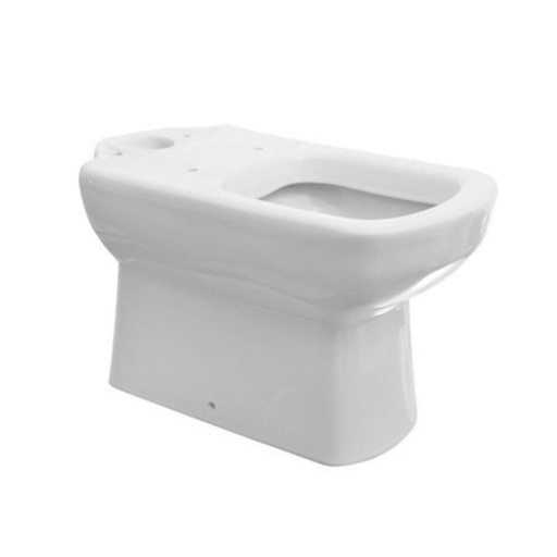 [26884] Inodoro Largo Roca Línea Dama Senso Blanco