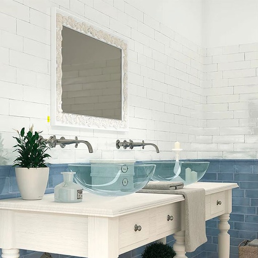 [28127] Revestimiento Dune Atelier White Glossy 7.5x15