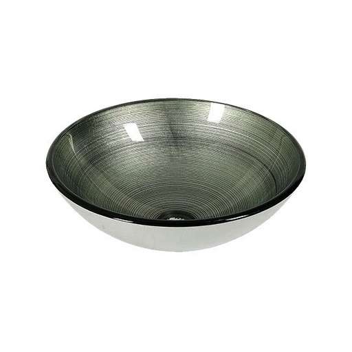 [28117] Bacha de Apoyo Dune Lavabo Agadir Silver 42x14.5cm